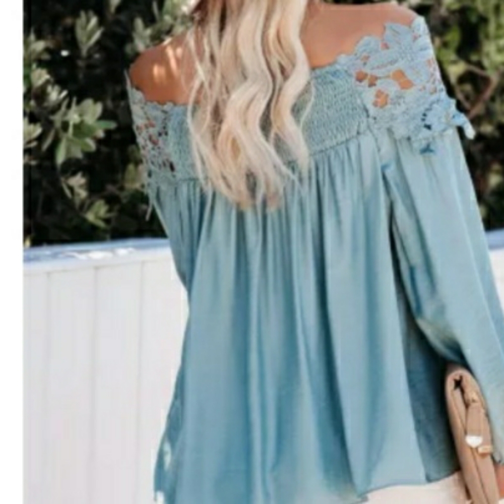 NWT Off Shoulder Top - Picture 5 of 7